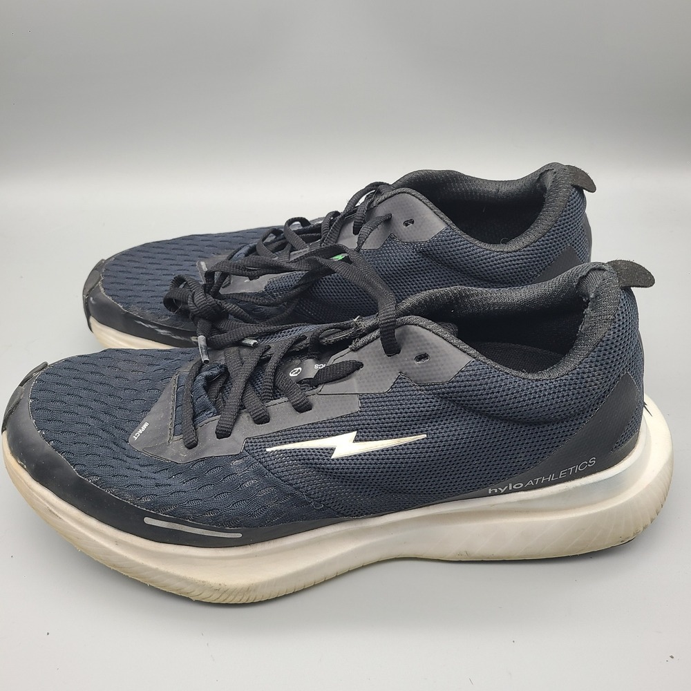Hylo Athletics Hylo Impact Mens Running Shoes Navy Blue Black Size 10 Trainer